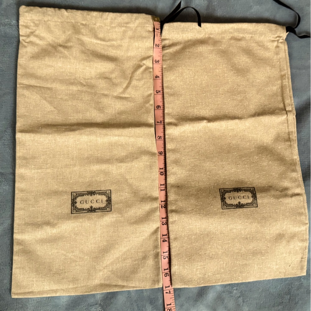 Gucci dust bags x 2